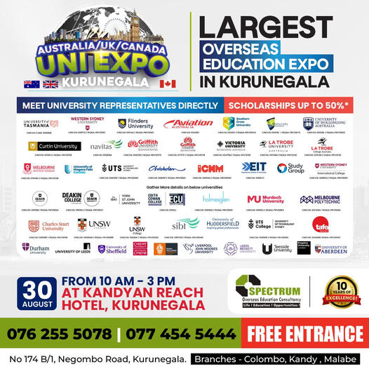 Uni Expo-Overseas Education Expo Kurunegala