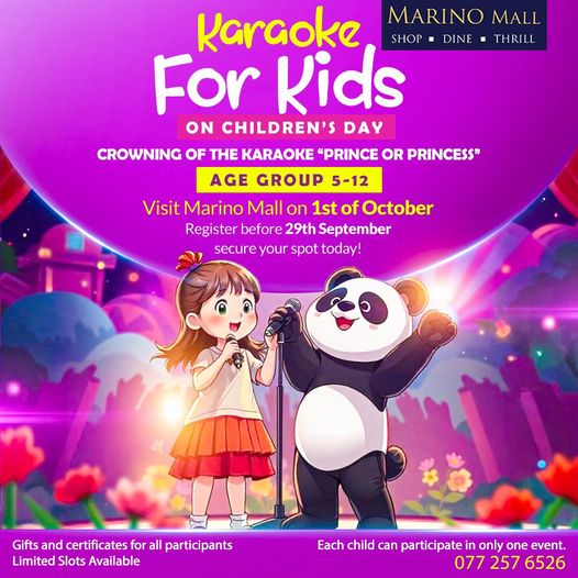 Children’s Day Celebration at Marino Mall